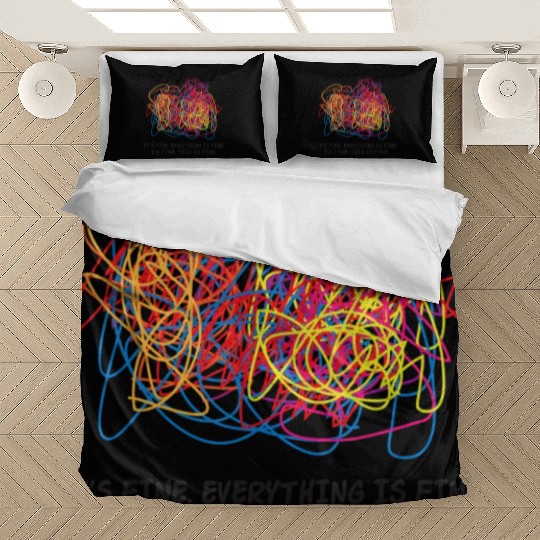 Teacher Its Fine Everything Is Fine Im Fine This Bedding Sets