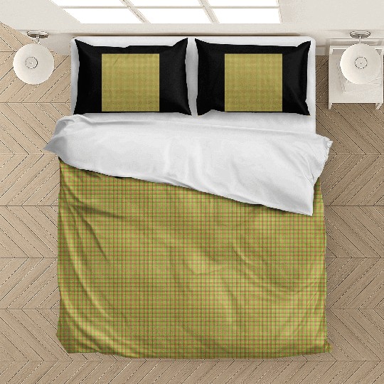Easter Carrot Colors Plaid Pattern Bedding Sets