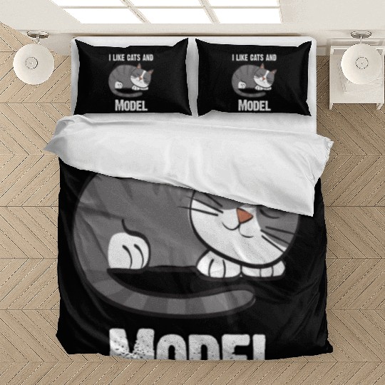 I Like Cats And The Model - I Love Cats Bedding Sets