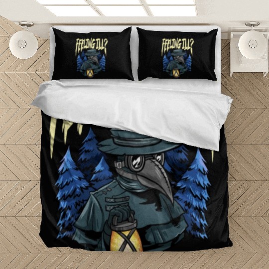 Plague Doctor Outfit Plague Doctor Mask Medicines Bedding Sets