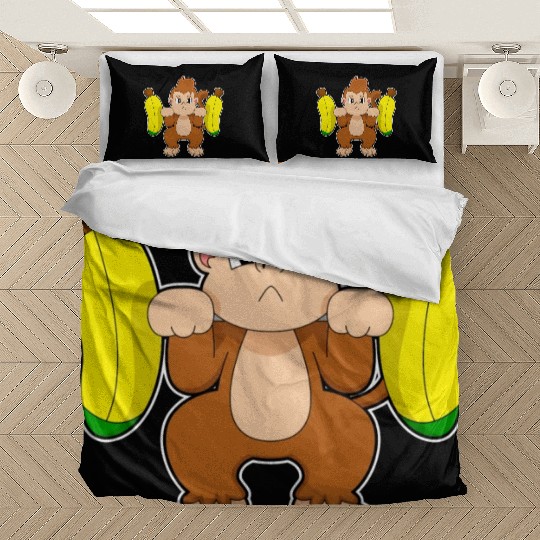 Monkey Banana Dumbbell Bedding Sets
