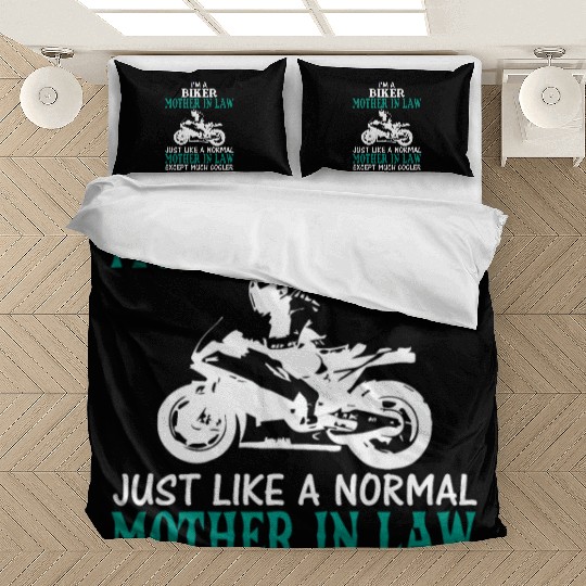 I'M A BIKER MOTHER IN LAW Bedding Sets
