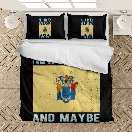 New Jersey Flag US State Bedding Sets