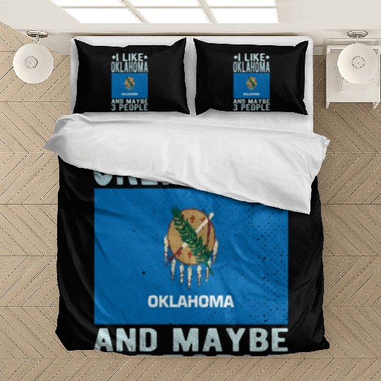 Oklahoma Flag US State Bedding Sets