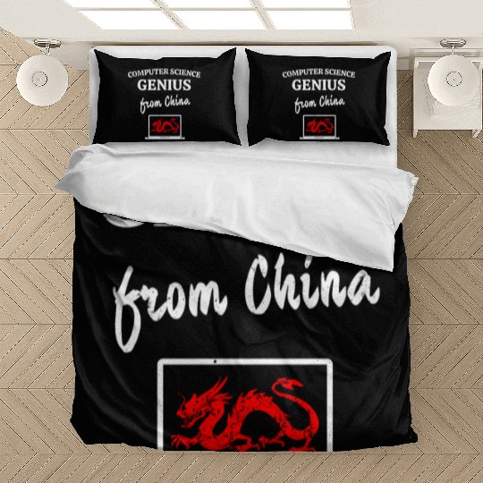 Computer Science Genius From China Admin Bedding Sets