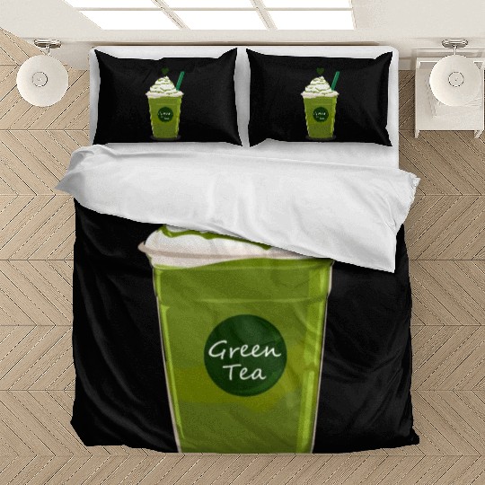 Green Tea Frappuccino Green Tea Latte Bedding Sets