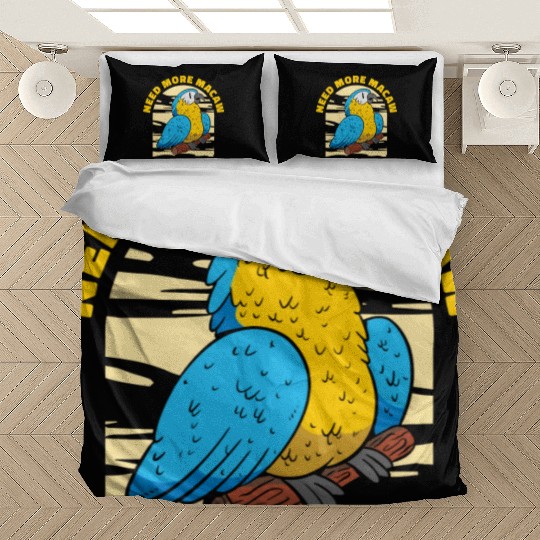 Macaw Parrot Lover Nature Zoo Animal Pet Bedding Sets