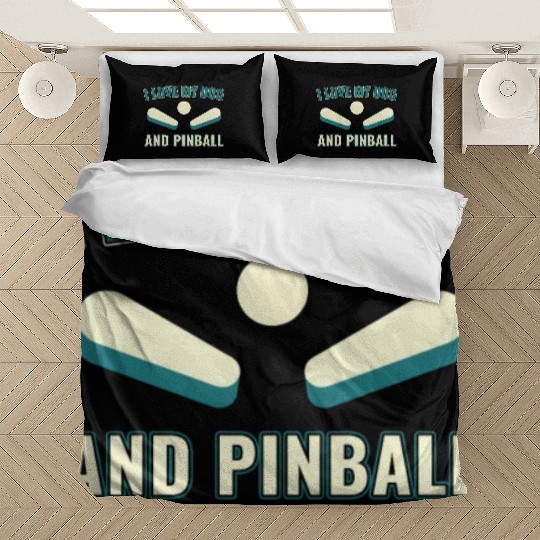 I Love my Dog and Pinball Machines Arcade Funny Bedding Sets