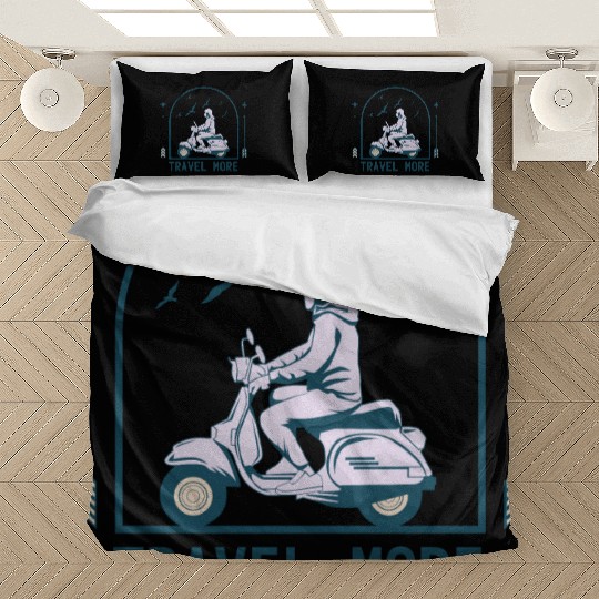 Travel More Vacation Explore Wanderlust Holidays 3 Bedding Sets