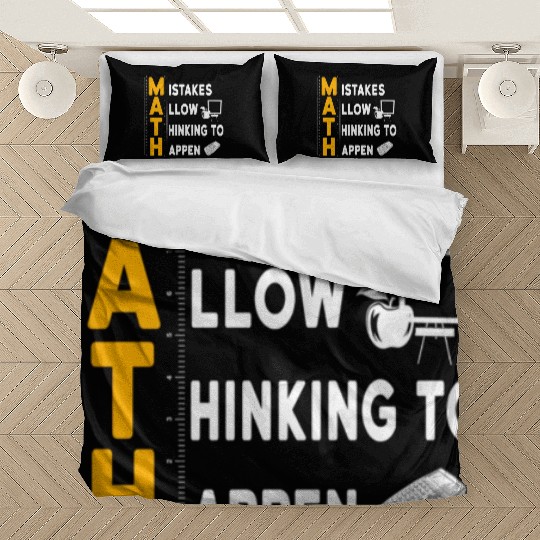 I'm A Math Teacher Appreciation Gift Math Lover Bedding Sets
