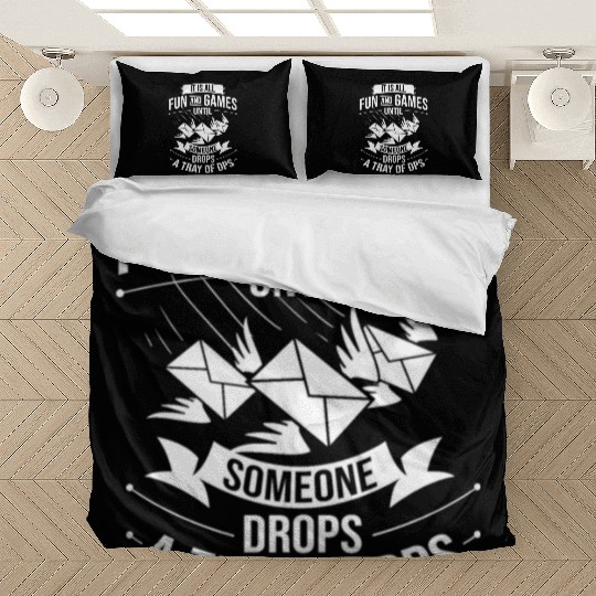 Postal Service Mailman US Postman Worker 80s Bedding Sets