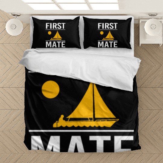 Sailing First Mate Matching Couple Cruise girl Bedding Sets
