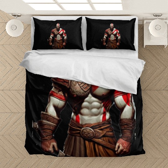 iconic Kratos, the God of War Bedding Sets