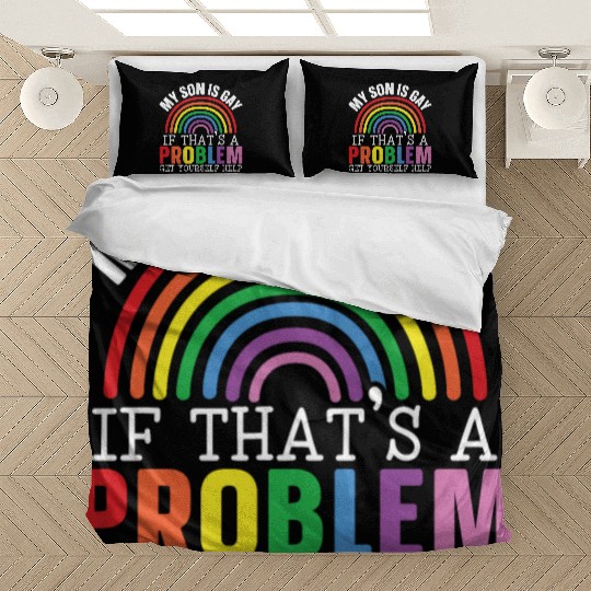 Gay Rights Rainbow Pride Month LGBTQ Gay Pride Bedding Sets