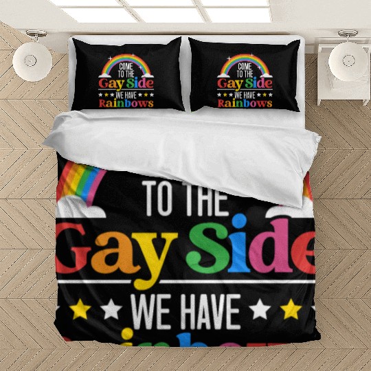 Gay Rights Rainbow Pride Month LGBTQ Gay Pride Bedding Sets