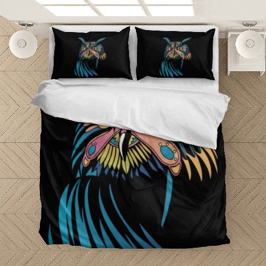 Colorful Owl Bird Nature Bedding Sets