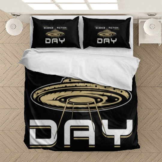 Space Galaxy Science Fiction Day Stars Bedding Sets