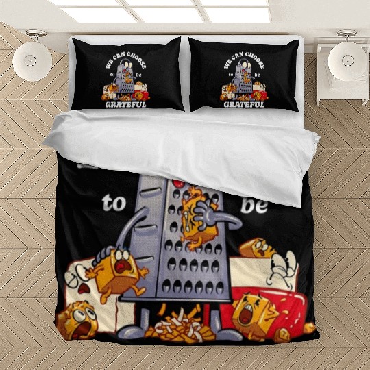 we can choose to be grateful Bedding Sets