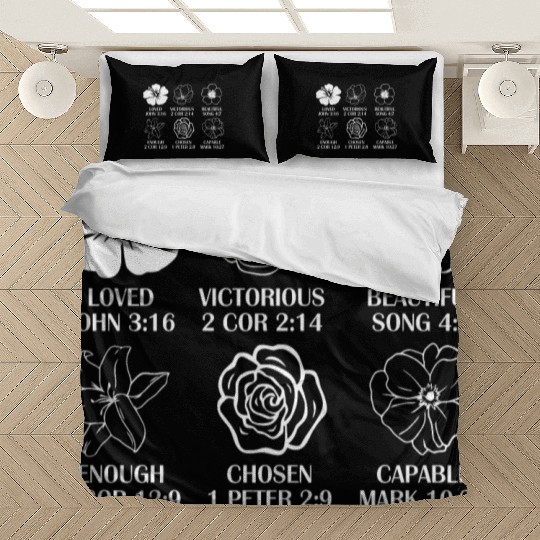 Loved John 3:16 Victorious 2 Cor 2:14 Bedding Sets