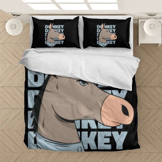 Donkey Animal Lover Ass Esel Asino Donkeylover Bedding Sets