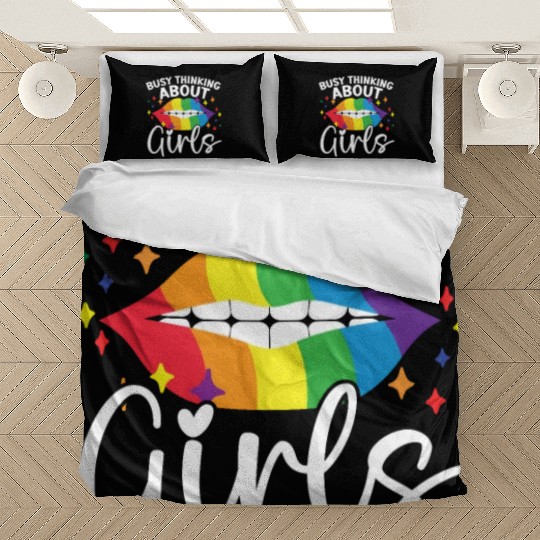 Gay Rights Rainbow Pride Month LGBTQ Pride Parade Bedding Sets