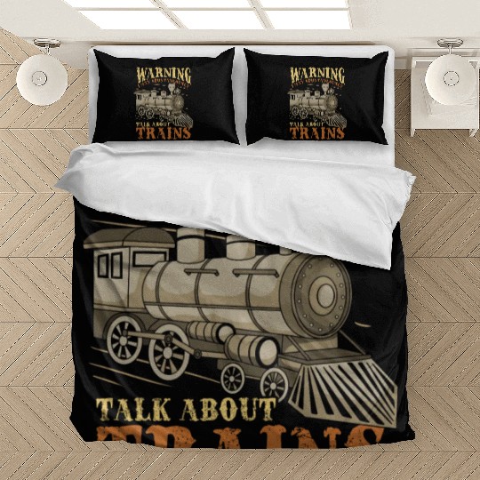 Trains Railroad Train Lover Bedding Sets
