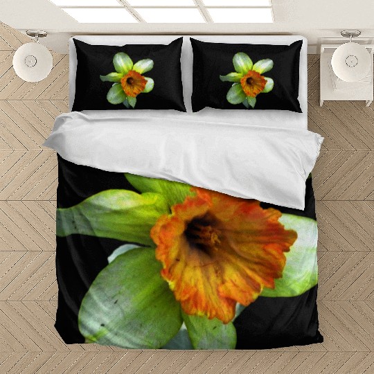 Blooming spring daffodil Bedding Sets