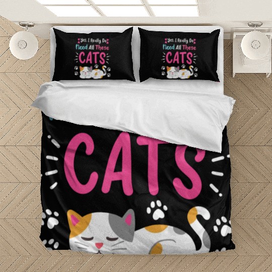 Cats Cat Owner Cat Lover Bedding Sets