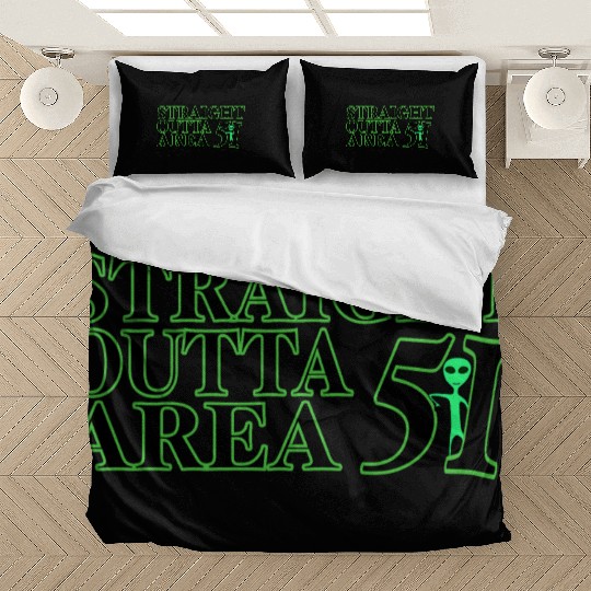 Straight Outta Area 51 Bedding Sets