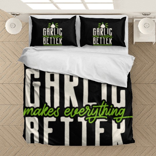 Garlic Garlic Cloves Garlic Lover Cooking Bedding Sets