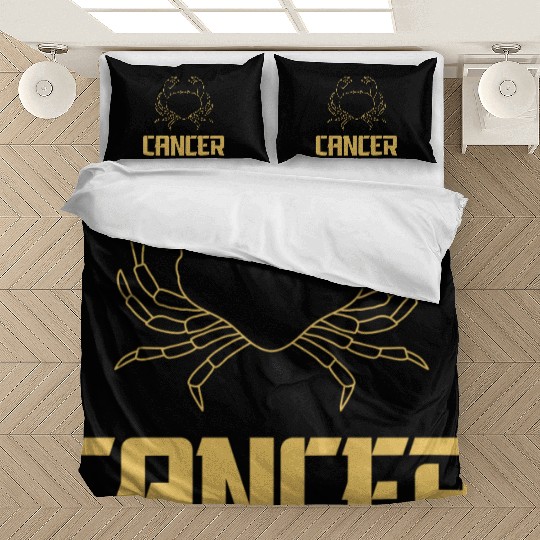 Cancer Zodiac Sign, astrology design, the crab Bedding Sets