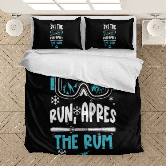 Ski the run, apres the rum Bedding Sets