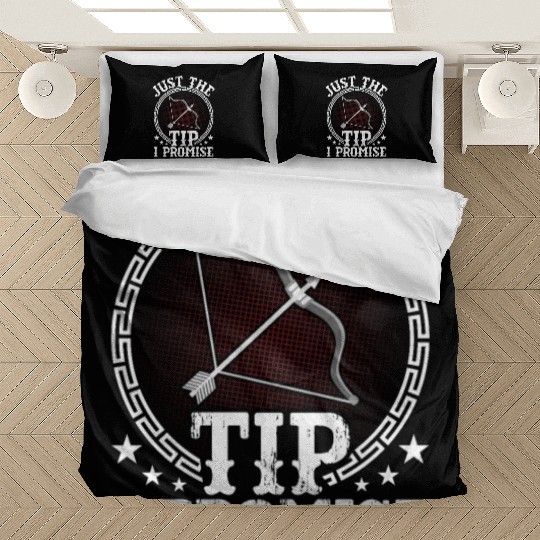Just The Tip I Promise Bow & Arrows Target Archery Bedding Sets