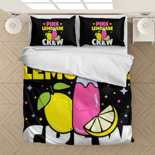Funny Pink Lemonade Crew Lemon Juice Bossfruit lov Bedding Sets