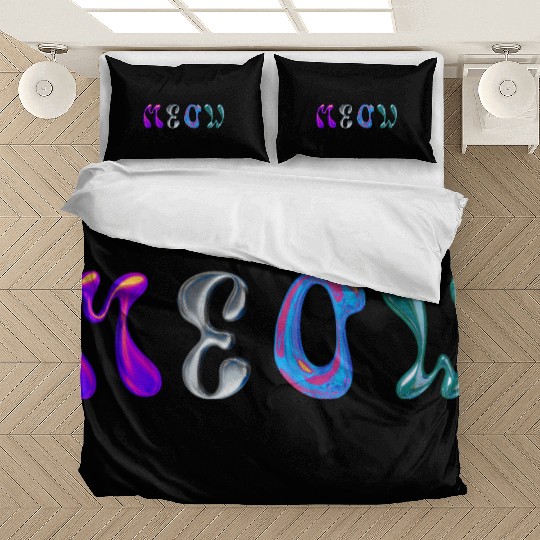 meow kitty Bedding Sets