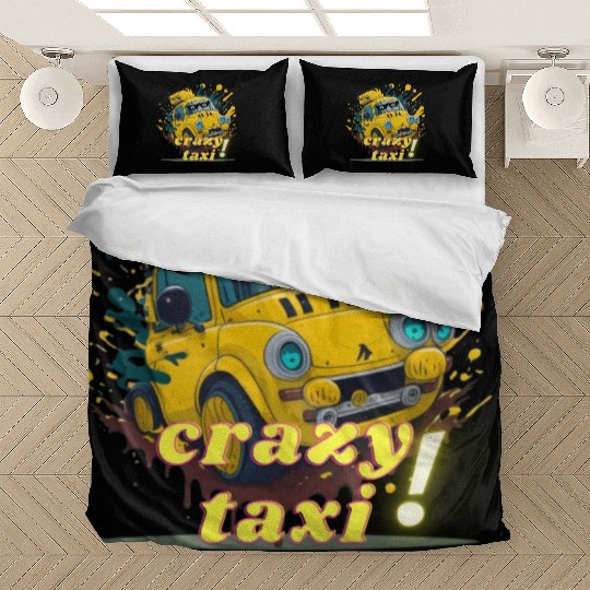 crazy taxi Bedding Sets