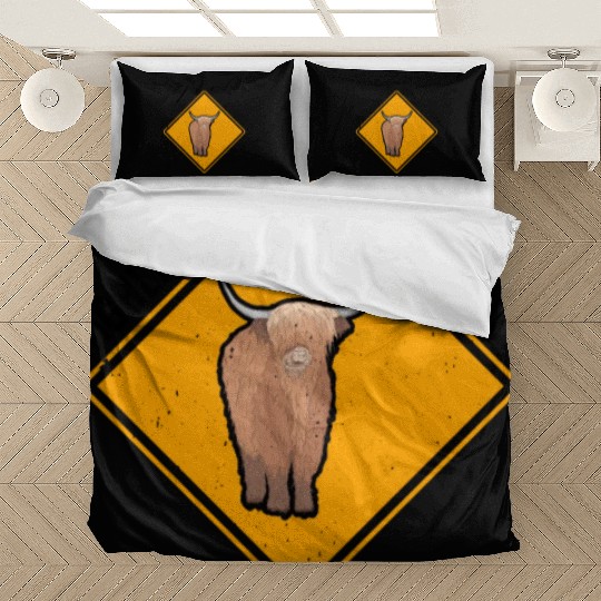 Highland Cow Apparel Only Bedding Sets