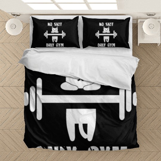 No shit only gym Bedding Sets