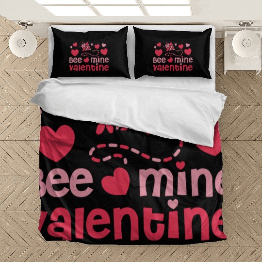 Bee Mine Valentine Bedding Sets
