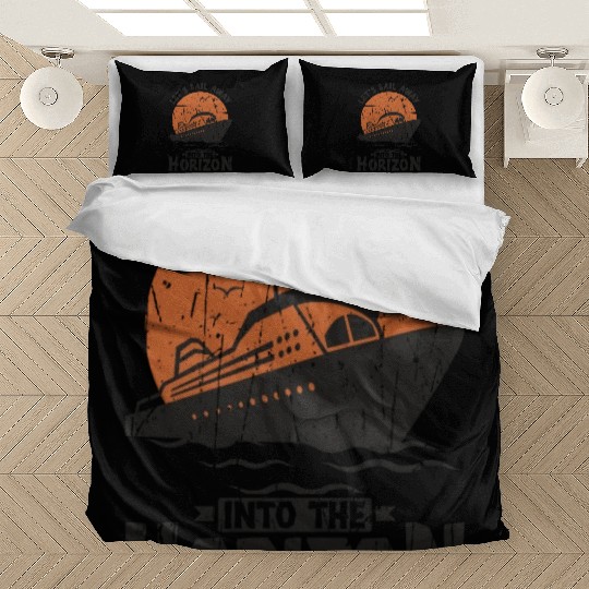 Let's sail away into the horizon - Cruise Bedding Sets