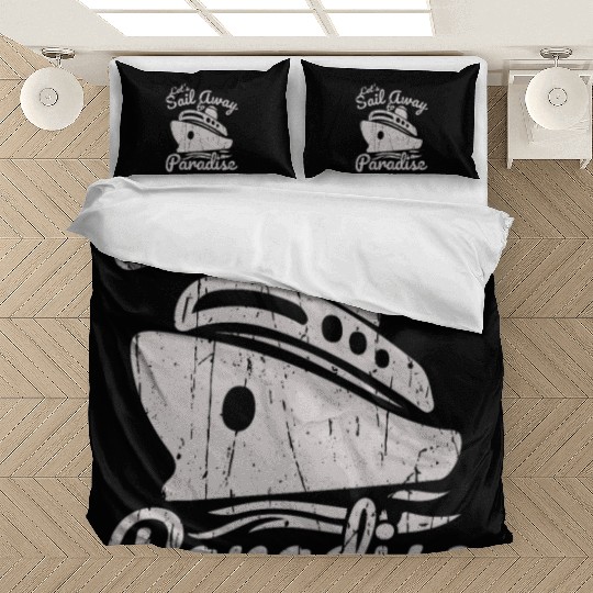Let's sail away to paradise - Cruise Bedding Sets