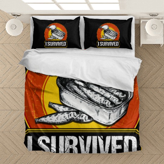 I Survived Swedish Surströmming Bedding Sets