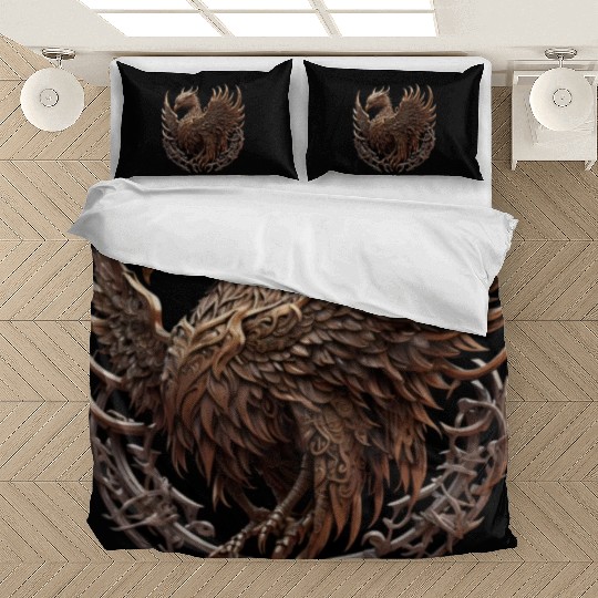 Illustration of Phoenix Bedding Sets
