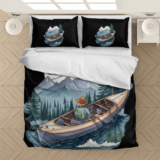 Travel kayak tour Bedding Sets