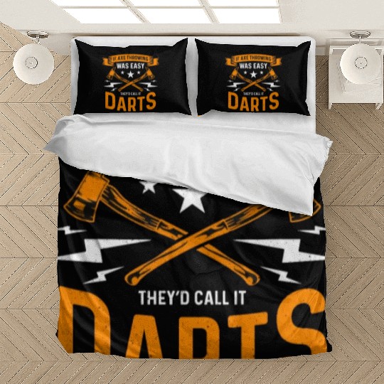 If Axe Throwing Was Easy Bullseye Axe Thrower Bedding Sets