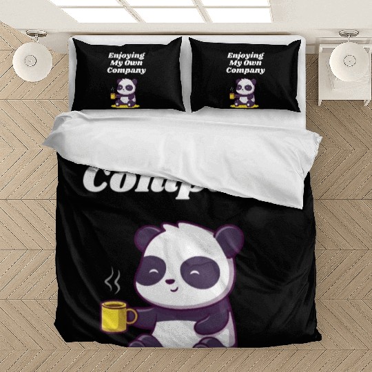Enjoying My Own Company Sarcastic Introvert Sarcas Bedding Sets