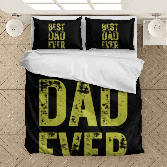 Best Dad Ever retro Bedding Sets