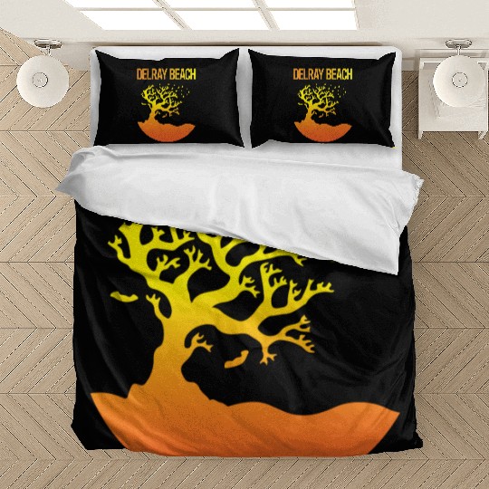 Neon Tree Art Delray Beach tumblr 1 Bedding Sets