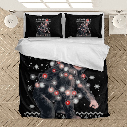 Chimpanzee Monkey Ugly Pajama Monkey Bedding Sets