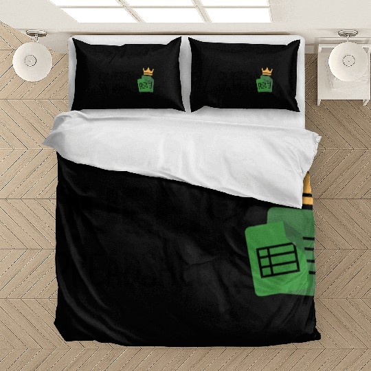 Queen of Spreadsheets - Excel, Accounting, Sheets Bedding Sets